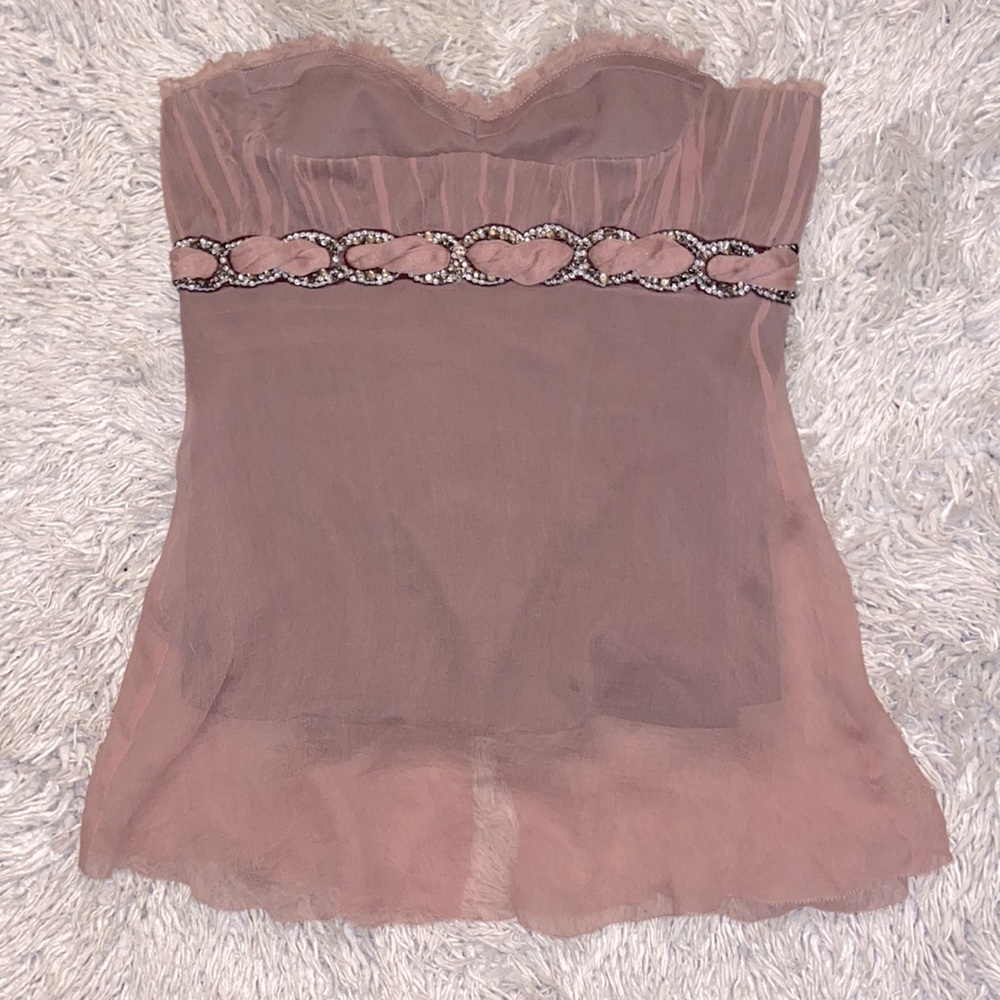 Karen Millen silk corset